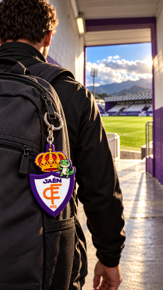 Llavero 3D Real Jaén – Edición Afición
