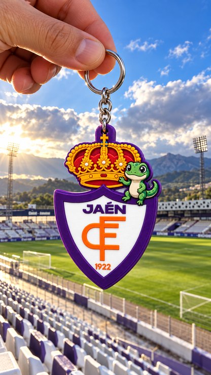 Llavero 3D Real Jaén – Edición Afición
