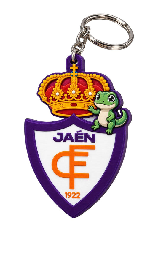 Llavero 3D Real Jaén – Edición Afición