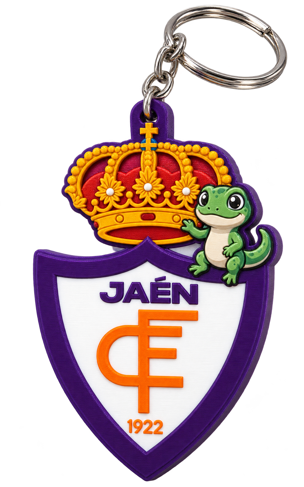 Llavero 3D Real Jaén – Edición Afición