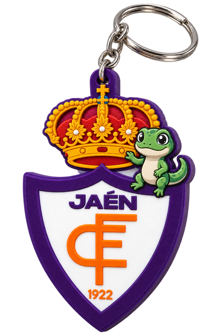 Llavero 3D Real Jaén – Edición Afición